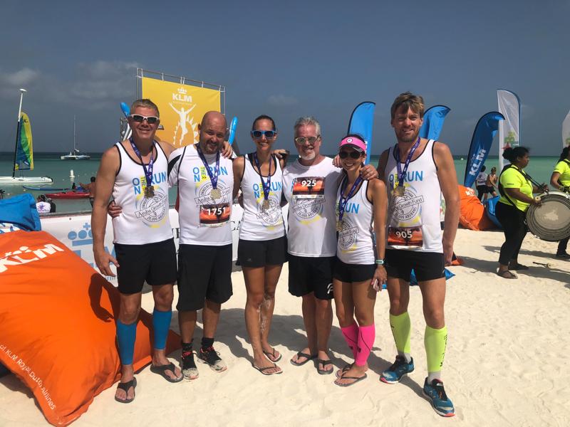 The Aruba Growth Fund on the run, for the KLM Aruba Marathon