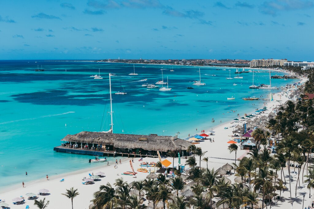This image of Palm Beach is from: aruba.com