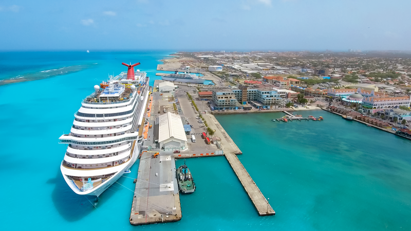 cruise ship terminal aruba