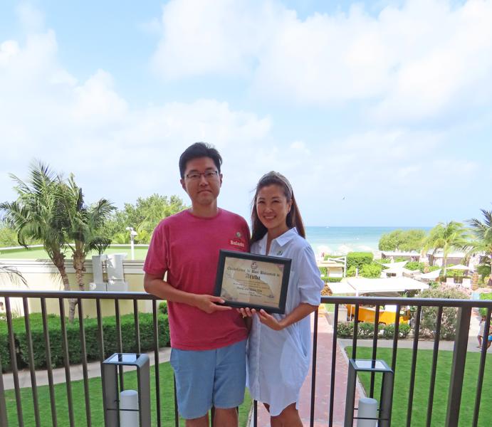 Aruba Tourism Authority Honors Loyal Visitors Mr. David and Mrs. Helen ...