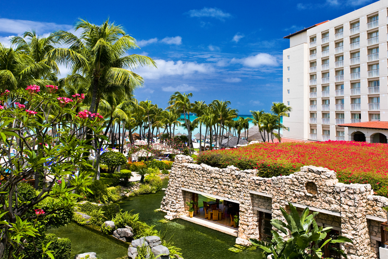 Announcements at the Hyatt Regency Aruba