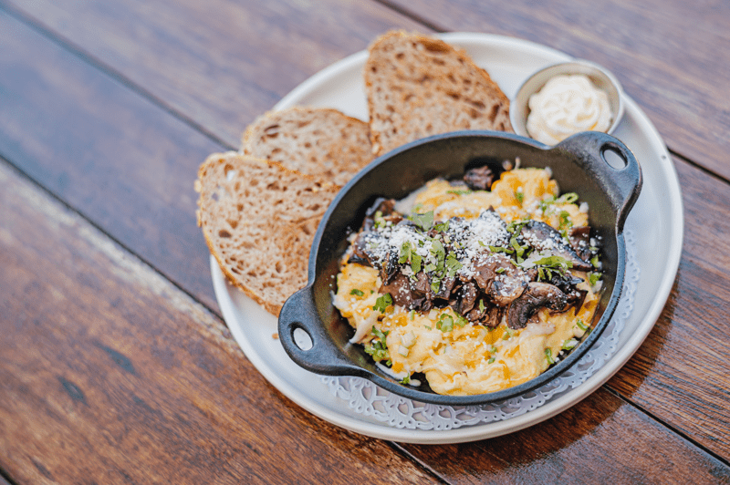 We are serious about breakfast in Aruba.