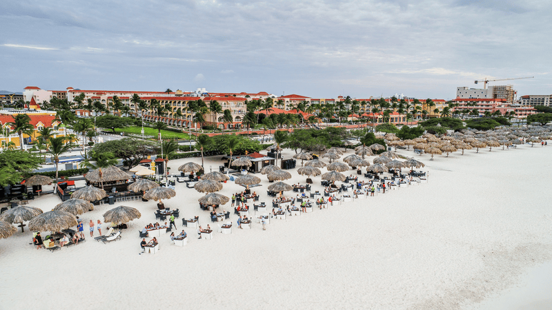 Beachfront Seafood Restaurant on Eagle Beach, Aruba - Passions on the Beach