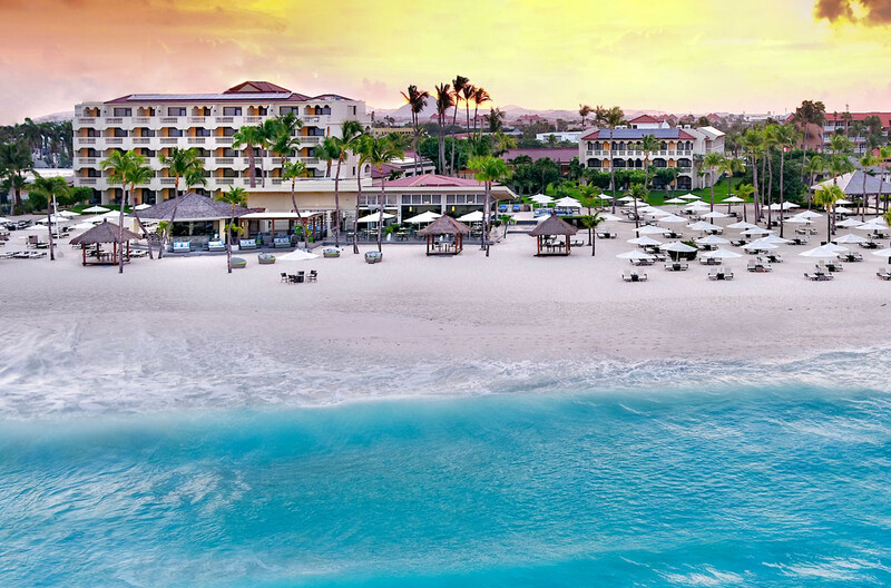 Best Adults Only Beachfront Hotel In The Caribbean Bucuti Tara Beach Resort On Eagle Beach
