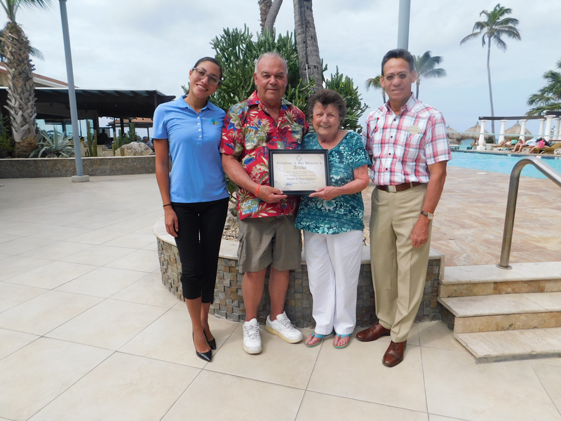 The Aruba Tourism Authority honor loyal visitors at Divi All-Inclusive ...