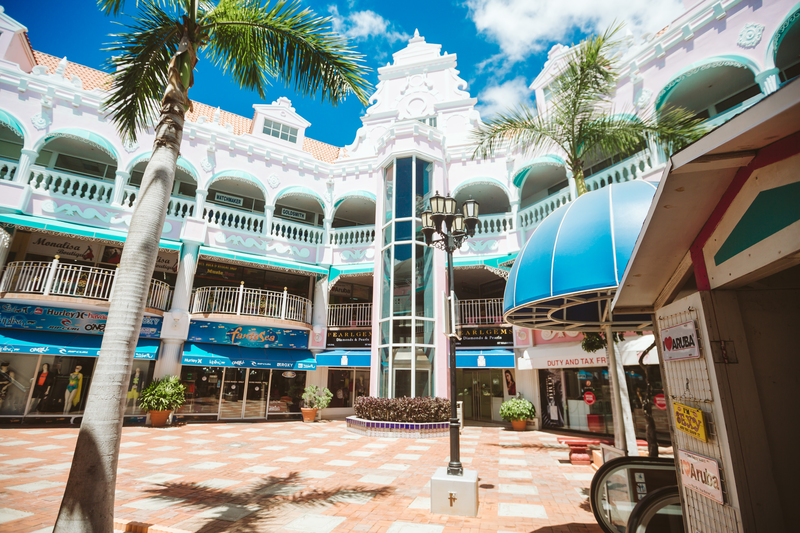 Palm Beach Plaza Aruba Shopping