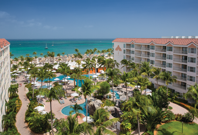 Beachfront Villas in Palm Beach, Aruba - Marriot Ocean Club