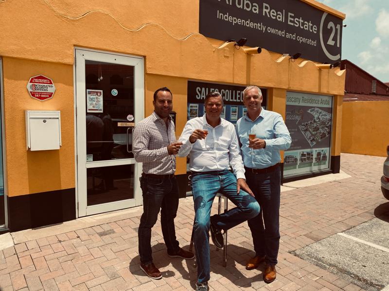 Roger Schimmel and Douglas Rey, now at the helm of Century 21 Roger Schimmel and Douglas Rey, now at the helm of Century 21